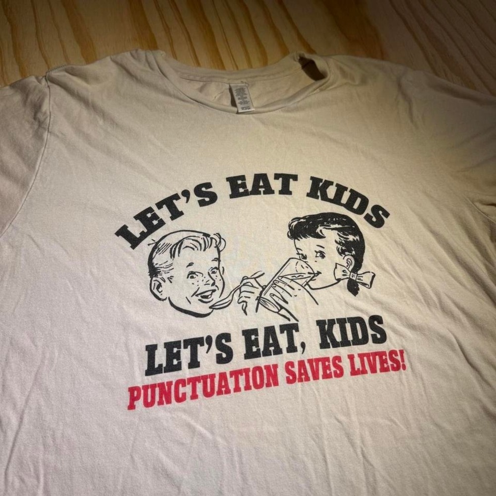 Let's eat kids shirt